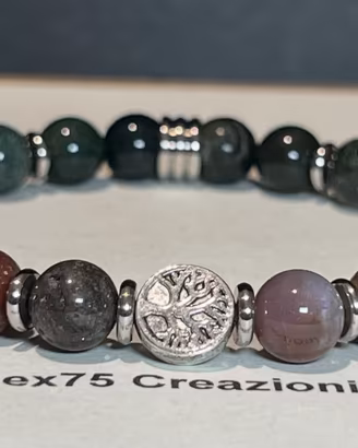Bracciale artigianale modello Radici Profonde 🌿