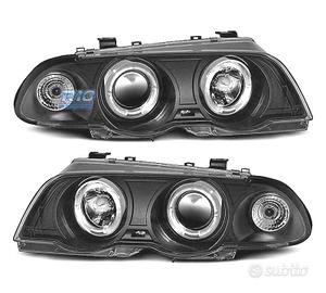 FARI BMW E46 4 PORTE 98-01 ANGEL EYES CCFL FONDO N