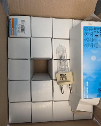 20 Lampadine alogene teatro G22 230v 1000w 3200k