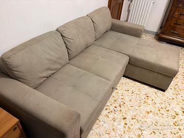 Divano a 3 posti con penisola