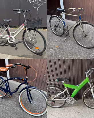 4 bici a partire da 40€