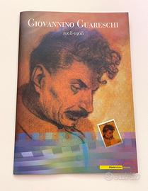 Folder filatelico commemorativo Giovanni Guareschi