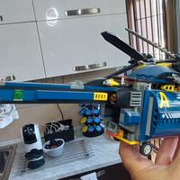 lego elicottero bi-rotore agents