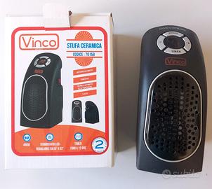Termoventilatore elettrico Vinco con timer