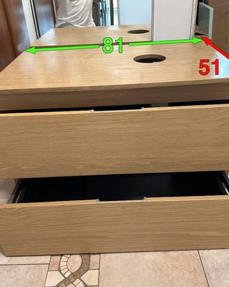 Mobile bagno in legno