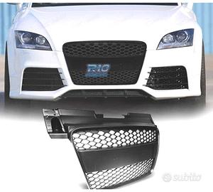 GRIGLIA AUDI TT 06-12 LOOK RS NERO