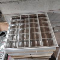 Plafoniere neon da incasso controsoffitto 60x60