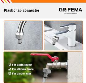 Adattatore/Raccordo per Rubinetto da Giardino