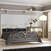 Letto matrimoniale in ferro battuto