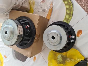 i casse medi 16,5 come nuovi 4 ohm 180watt,