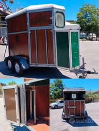 Stallone Paint ,trailer cavalli, sella reining