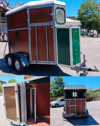 Stallone Paint ,trailer cavalli, sella reining