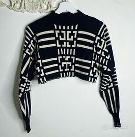 Abito optical con maglia