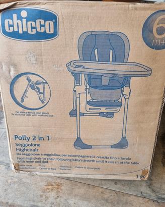 seggiolone chicco polly 2 in 1