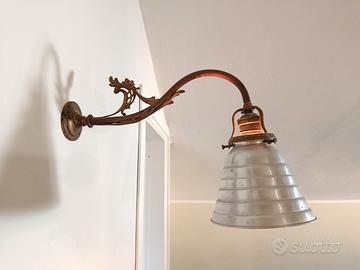 3 Lampade da parete antiche