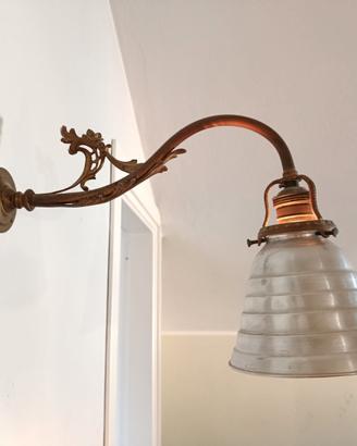 3 Lampade da parete antiche