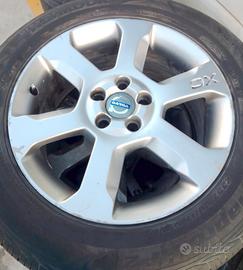 4 CERCHI e Gomme 17 pollici volvo xc60 xc70 v60 v5