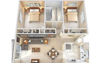 Trilocale con balcone e garage Como Borghi libero