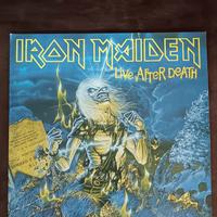 LP Iron Maiden Live after Death 1985 Prima stampa!