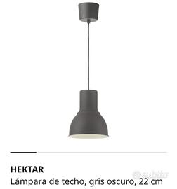 LAMPADE DA SOFFITTO IKEA GRIGIO SCURO