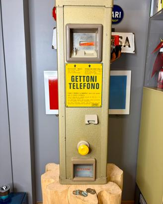 Gettoniera per Telefono a Gettoni-Cambio Gettoni
