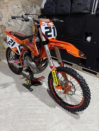 Ktm sx 250 2018 169 ore da nuova pistone 4 ore