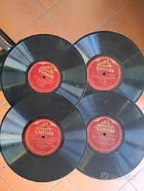 Vinili per grammofono del cantante Caruso