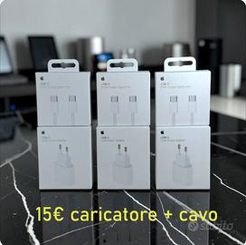 Kit Alimentatori Apple 20W + Cavo USB-C/Lightning