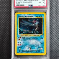 Carta Pokemon Shining Gyarados inglese PSA 8 