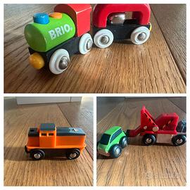 Set 3 Trenini BRIO - magnetici