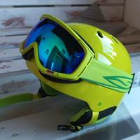 Casco da sci + maschera Smith Phenom