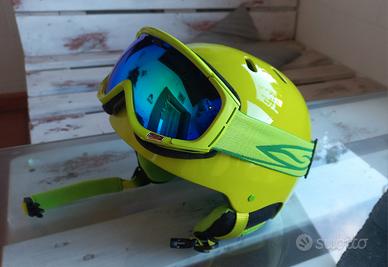 Casco da sci + maschera Smith Phenom