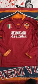 Maglia originale 01-02 AS Roma  Assitalia Kappa

