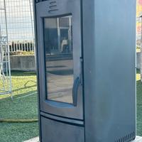 stufa PELLET CANALIZZABILE  2 USCITE KW 10.2