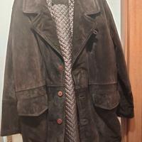 GIACCONE UOMO MARRONE SCURO IN MONTONE