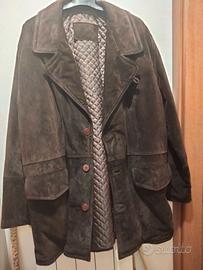 GIACCONE UOMO MARRONE SCURO IN MONTONE