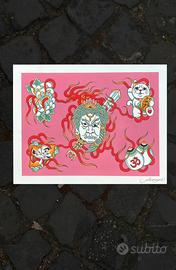 "On my Grind" | Limited Edition Art Print 30 copie