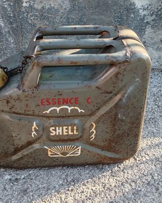 Tanica Shell benzina 