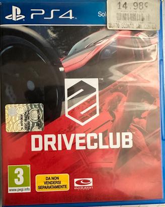 Gioco Drive Club Ps4