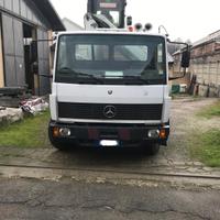 Autocarro con gru Mercedes