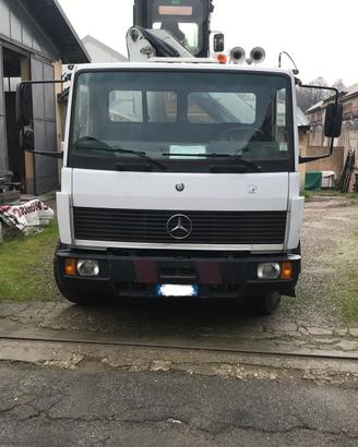 Autocarro con gru Mercedes