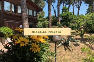 SETTEBAGNI MONOLOCALE ARREDATO Con GIARDINO PRIVAT