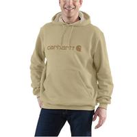FELPA CARHARTT SIGNATURE LOGO BEACH HEATHER