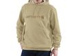 FELPA CARHARTT SIGNATURE LOGO BEACH HEATHER