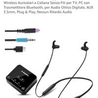 auricolari con trasmettitore
