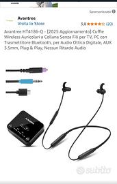 auricolari con trasmettitore