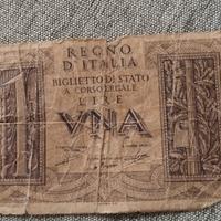 Banconota una lira 1935