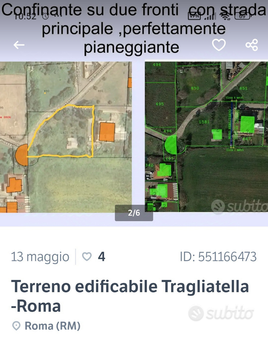 Terreno efificabile - View 3
