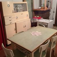 TAVOLO CREDENZA CUCINA ANNI ‘50/‘60