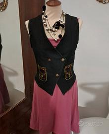 Roberta di Camerino gilet jeans nuovo